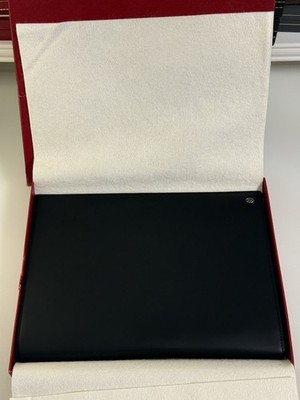 Cartier Leather Writing Folio & Pencil Set New Unused Boxed Complete