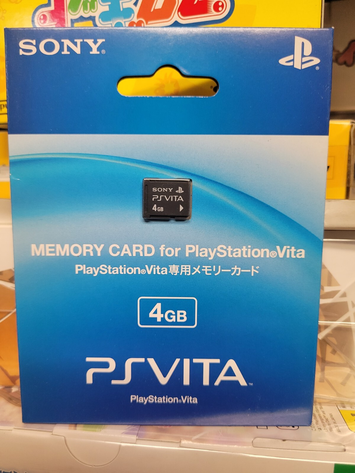 PlayStation Vita Memory Card (4GB) Brand New Factory Sealed