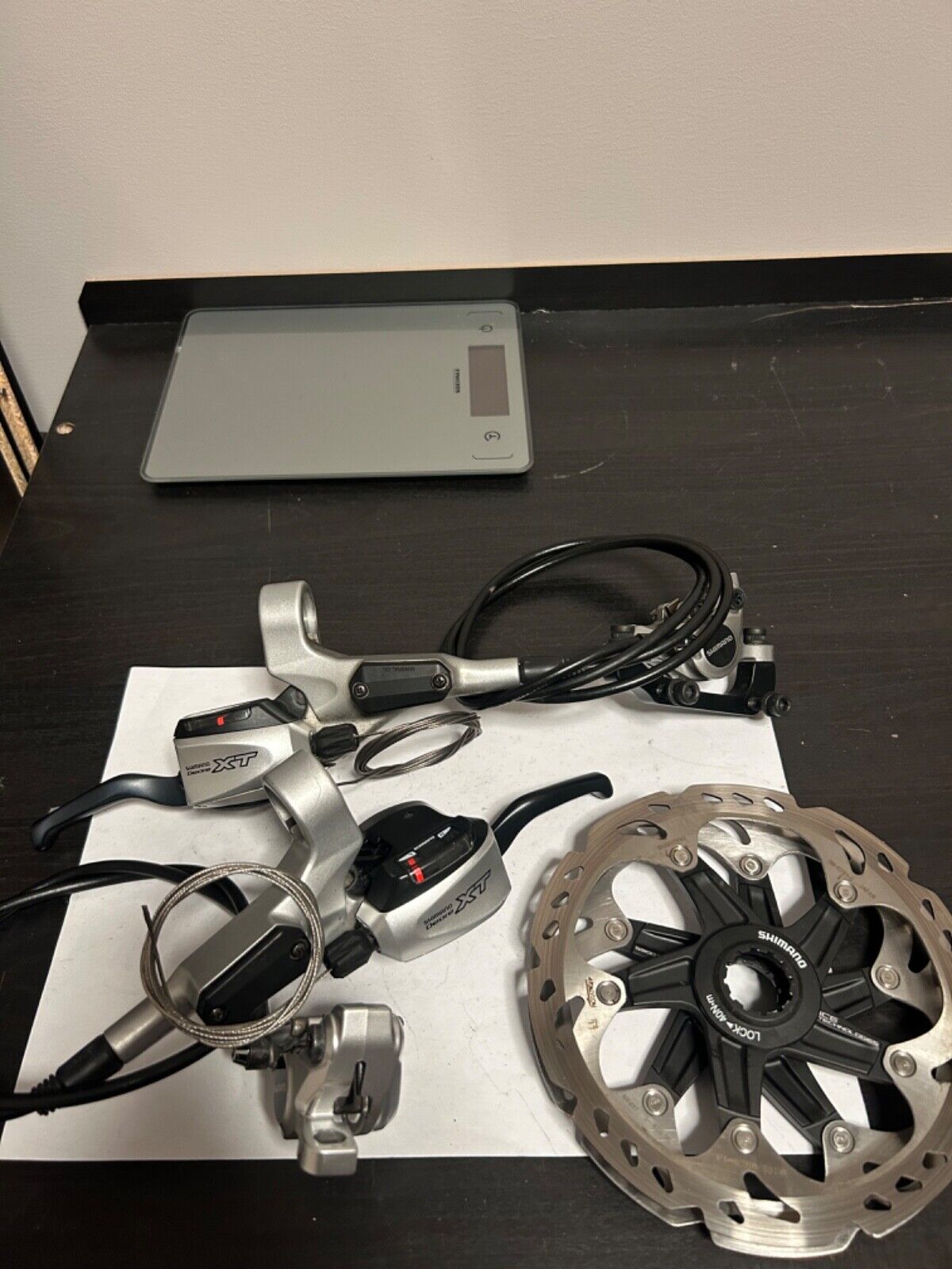 SHIMANO DEORE XT BR-M785 / BL-M785セット Shimano Deore XT BR M785 Hydraulic Disc Brake System user