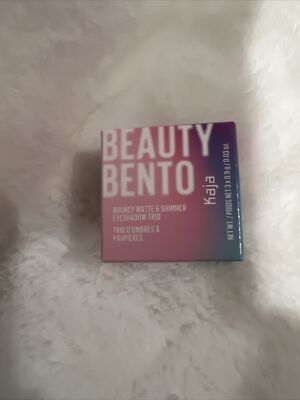 Beauty Bento~Kaja~Bouncy Matte & Shimmer Eyeshadow~Trio~Chocolate Dahlia