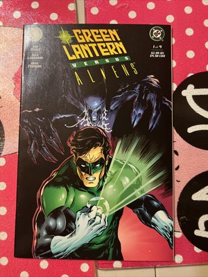 Green Lantern Versus Aliens #1 (2000) DC Dark Horse Comics 
