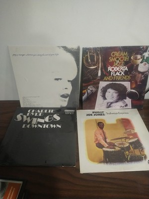  4 Sealed Jazz Lps. Roberta Flack, J.P Morgan,Philly Jones, Charlie Bryd