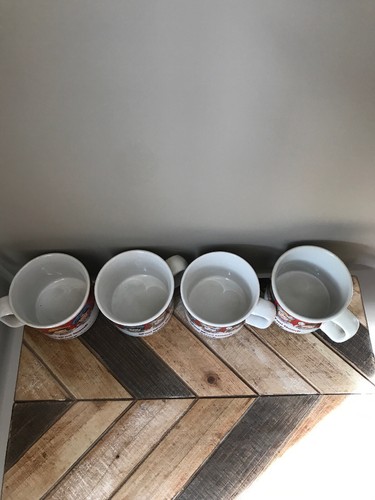 Vintage Campbell’s Soup Mugs Set Of 4 Firefighter Police Nurse Doctor Conductor