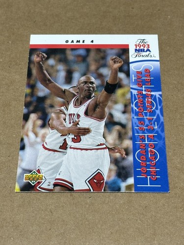 Michael Jordan 93-94 Upper Deck NBA Finals Chicago Bulls NM