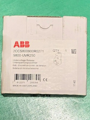 ABB S800-UVR250 2CCS800900R0271 UNDERVOLTAGE RELEASE 