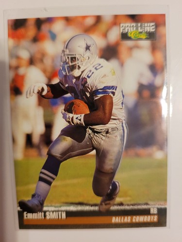 Emmitt Smith 1995 Classic Pro Line #304 Dallas Cowboys