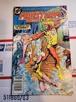 The Fury of Firestorm #36 (DC Comics June 1985) Mark Jewler 