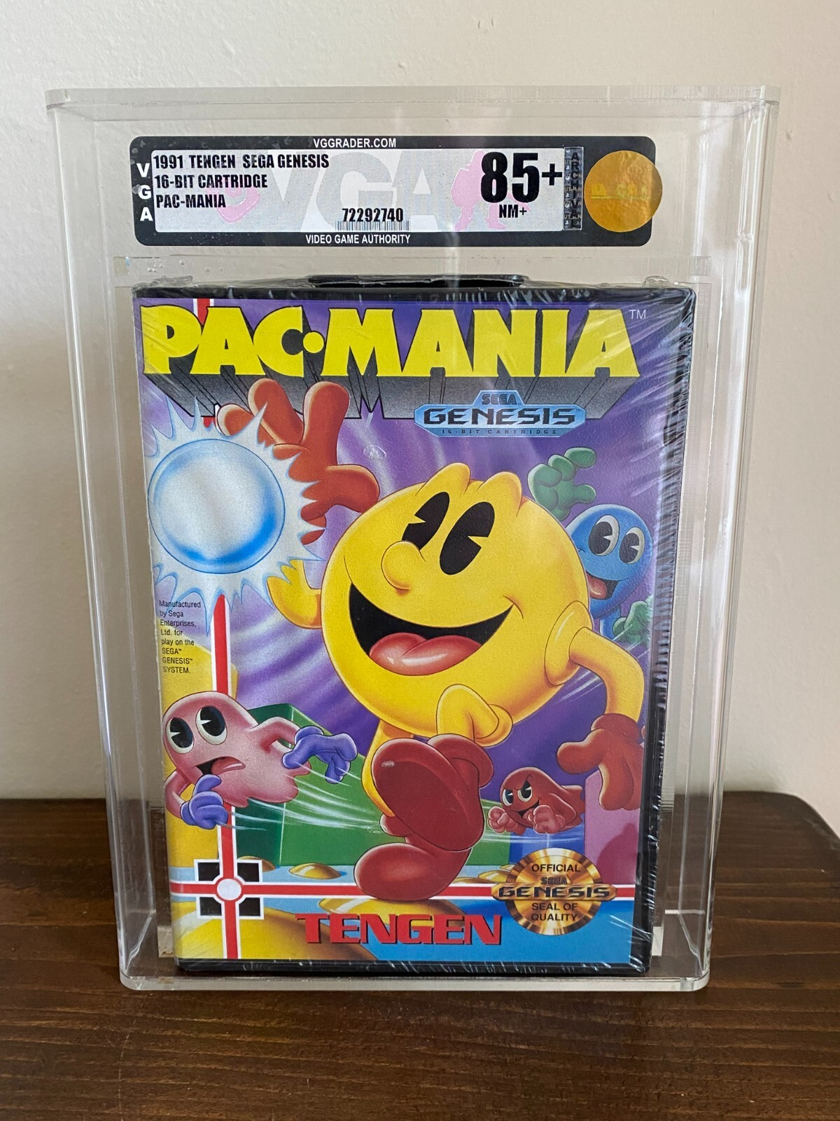 Pac-Mania SEGA Genesis System Factory Sealed NEW VGA 85+ Pac-Mania SEGA Genesis System Factory Sealed NEW VGA 85+