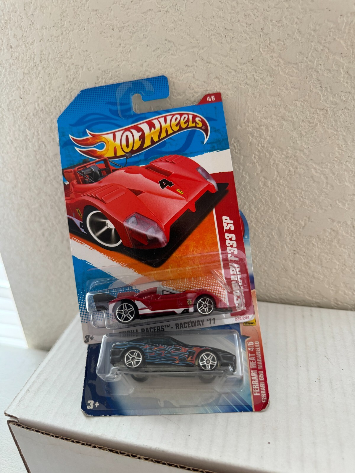 Hot Wheels 333 SP, F50, 550 Maranello 3台 Hot Wheels Lot 2x