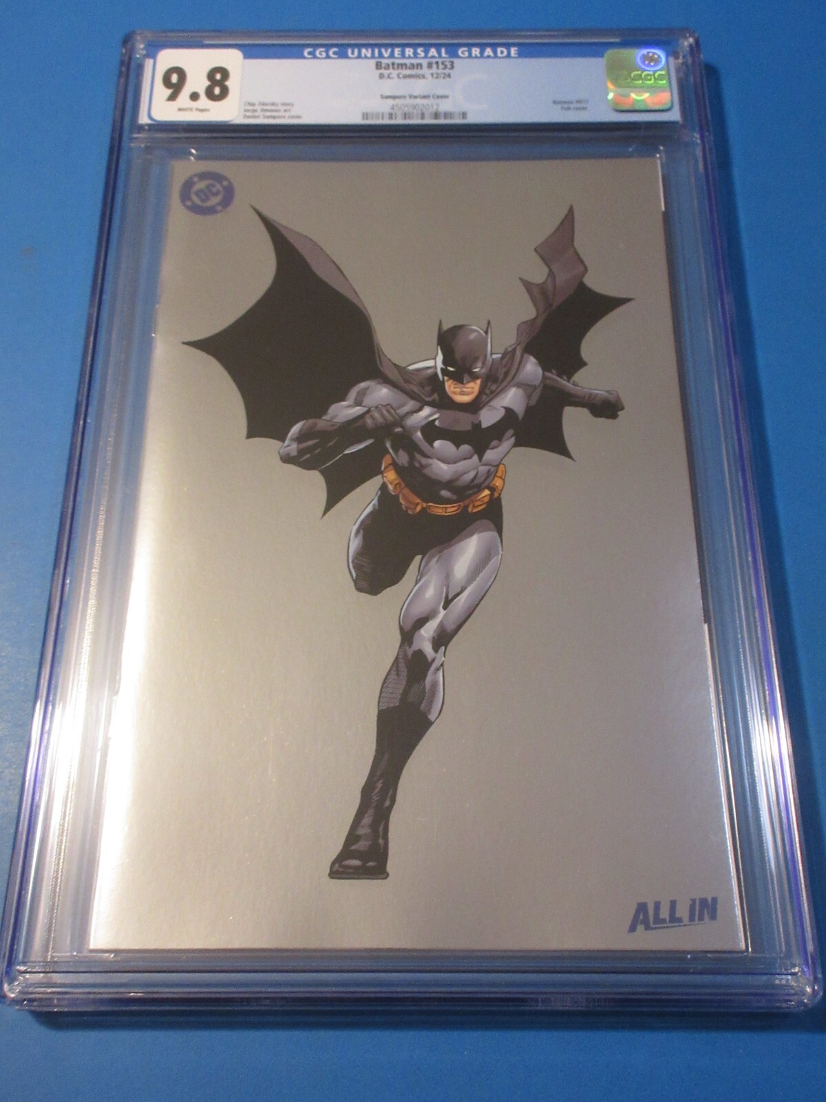 Batman #153 Awesome Sampere Foil variant CGC 9.8 NM/M