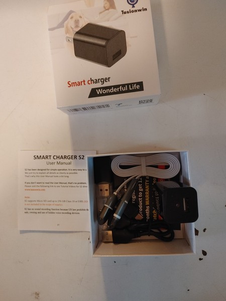 1080p Smart Charger hidden cam