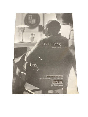 Fritz Lang La messa in scena Lindau 1993 Illustrato