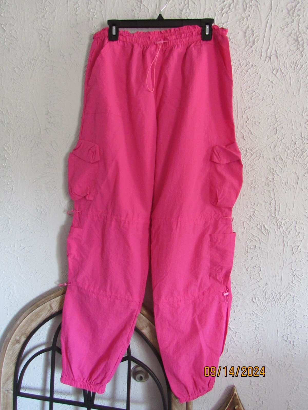 パンツ DRAWSTRING HEM RASH GUARD PANTS PINK 0 Drawstring Hem Rash Guard Pants Pink 0