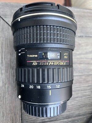 Tokina AF 12-24mm f/4 AT-X 124 Pro DX II Lens - Canon Mount  (Used!)