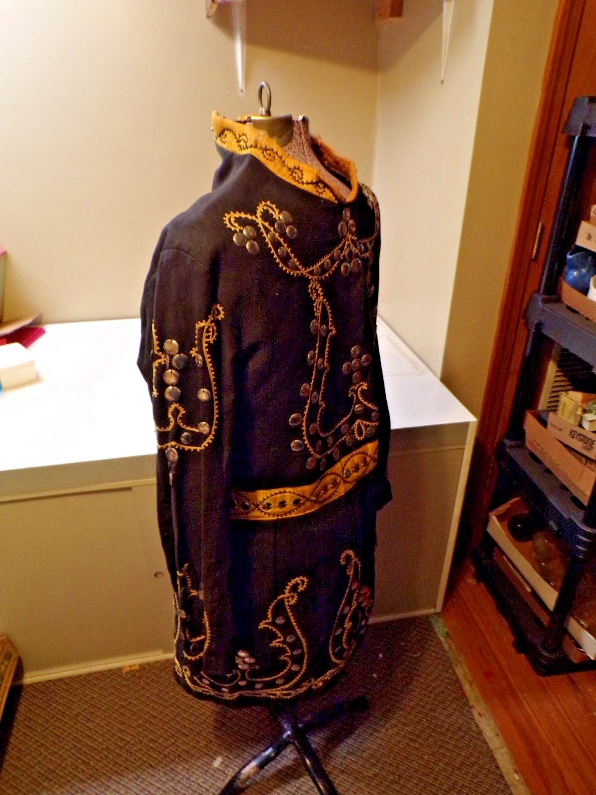 Old Masonic or Oddfellows Lodge Ceremonial Robe Lot C