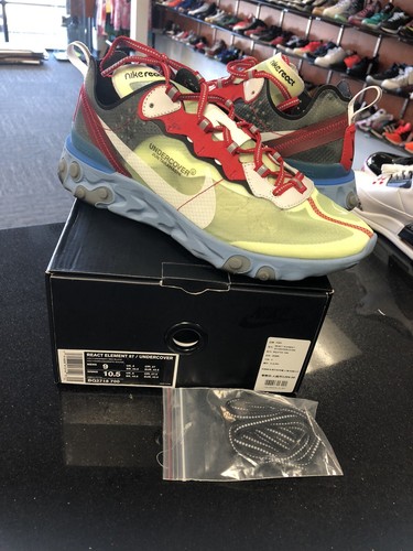 Undercover x Nike React Element 87 Volt Size 9 - BQ2718-700