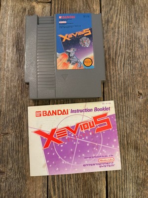 Xevious (Nintendo Entertainment System, 1988) CART & MANUAL!