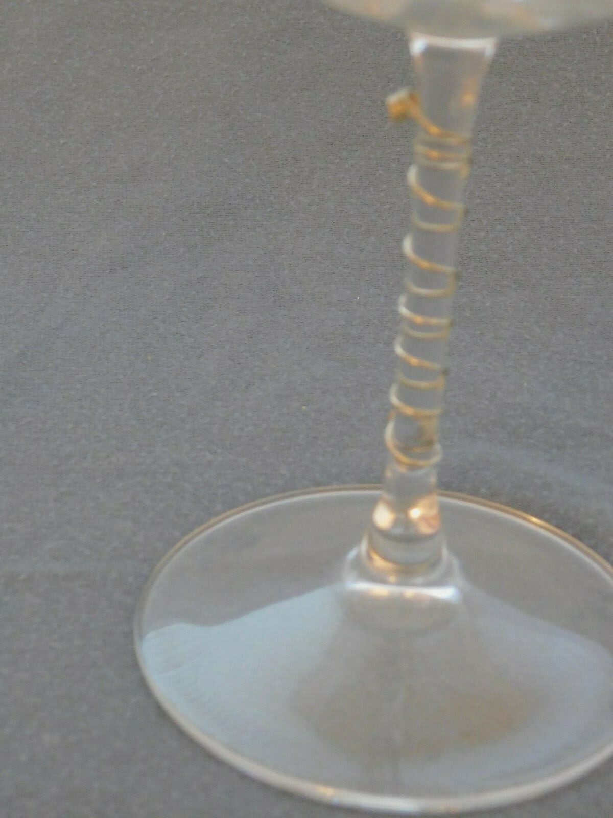 Three Pair of Goblets - Handpainted and signed