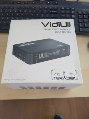 TERADEK VidiU HD LIVE STREAMING WiFi HDMI H.264 VIDEO ENCODER DEVICE with PS