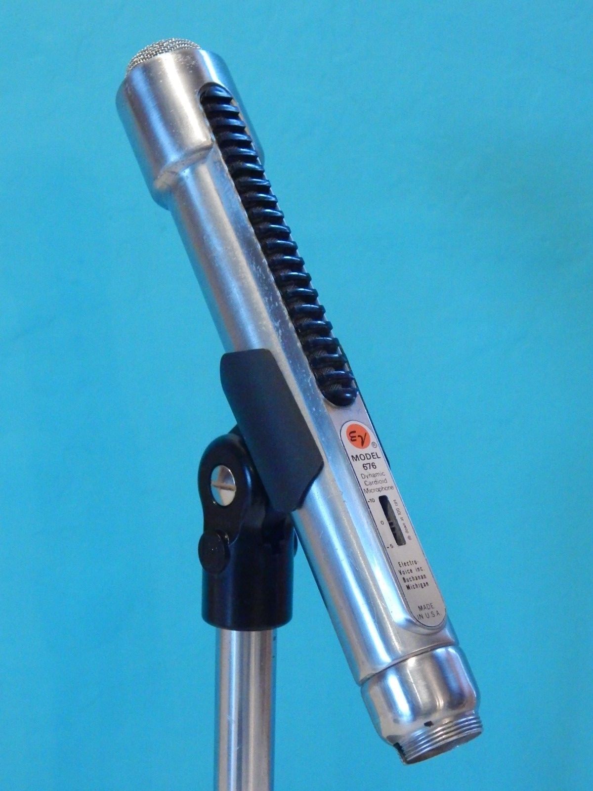 Vintage 1960S Electro Voice 676 Microphone With Accessories Shure The Doors Old