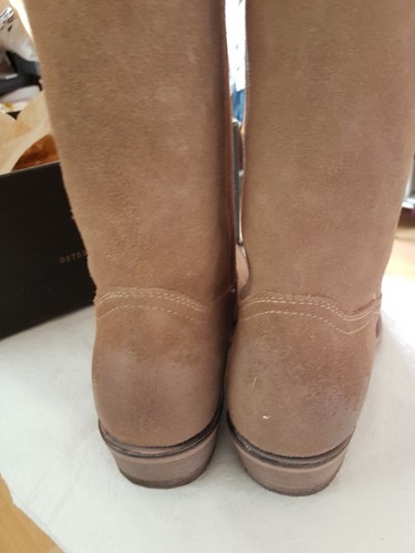 Frye Stiefel Leder Billy Pull On Beige Multi 37.5