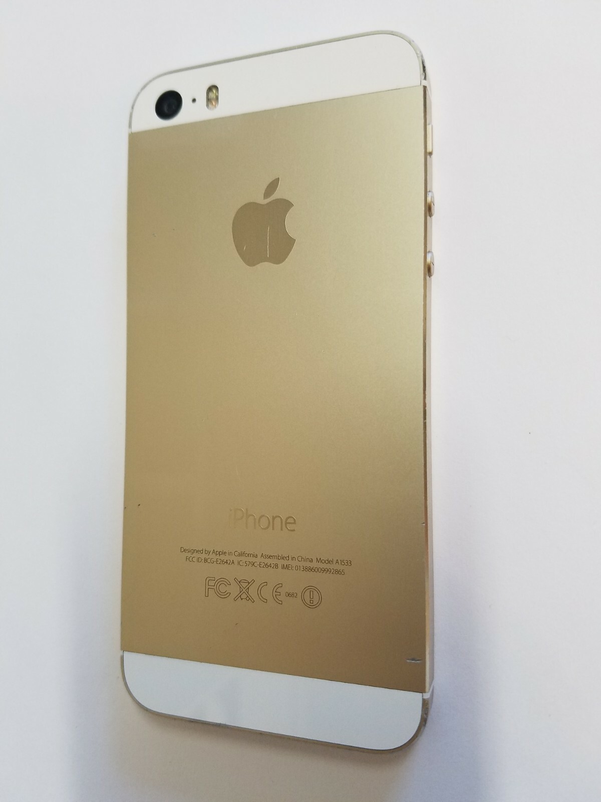 White Gold Main Frame Housing Replacement Part For Apple