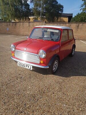 Mini 1989, relisted with New MOT, resprayed, good interior, unleaded, drive away