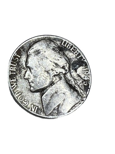 1946年 Jefferson nickel error 1946 Jefferson RARE Nickel wrong Planchette Collectible