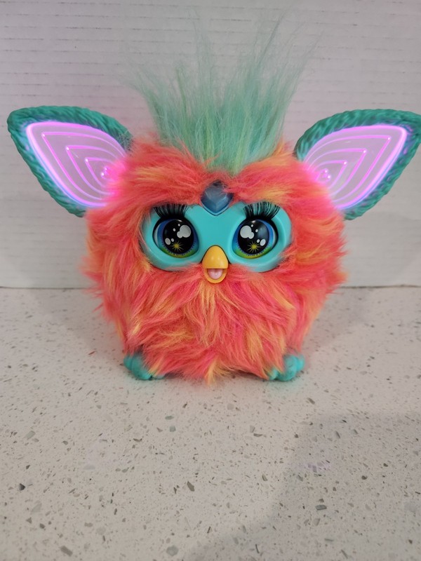 Furby Coral Interactive Plush Toy Hasbro 2023 Works