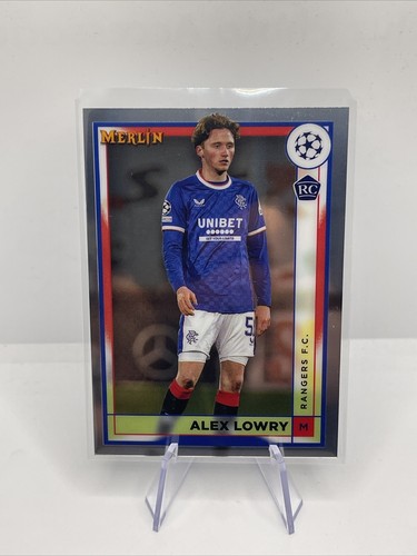 2022-23 Topps UEFA Merlin Alex Lowry Rookie RC Rangers #149 2022-23 Topps UEFA Merlin Alex Lowry Rookie RC Rangers #149