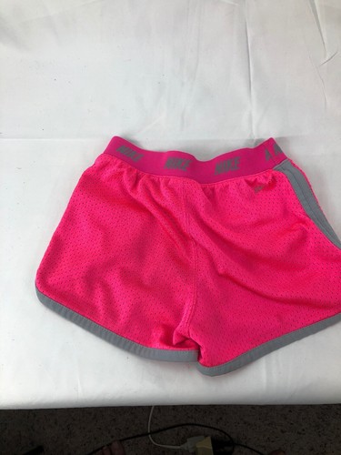 NIKE Dri Fit Child  Girls Size 5 Small Pink Athletic Sports Shorts