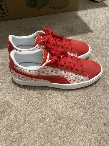 Size 7 - PUMA Hello Kitty x Suede Bright Red W | eBay