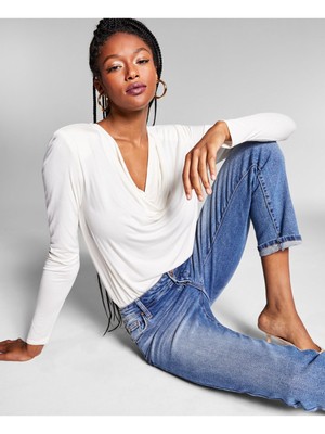 

Женское боди цвета слоновой кости INC, Цвет слоновой кости