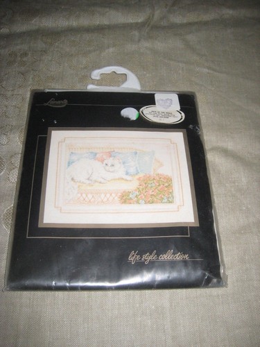 Kit Point De Croix Lanarte 'ROMANCE' - Broderie DIY 29x39 Cm Pour Débutants Et Experts