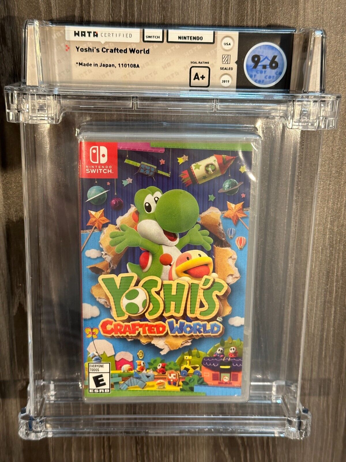 Yoshi's Crafted World Nintendo Switch, New Sealed GRADED WATA 9.6/A+ 9318113986786 | eBay Yoshi's Crafted World Nintendo Switch, New Sealed GRADED WATA 9.6/A+ 9318113986786 | eBay
