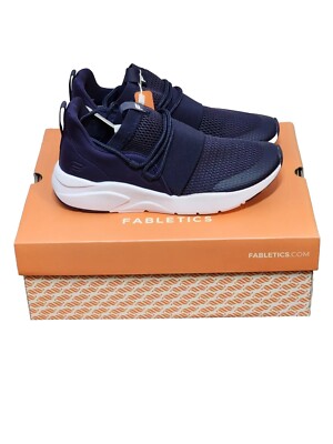 Fabletics Zuma Studio Sneakers III Navy Blue Nightshade Gym Workout Shoes US 6