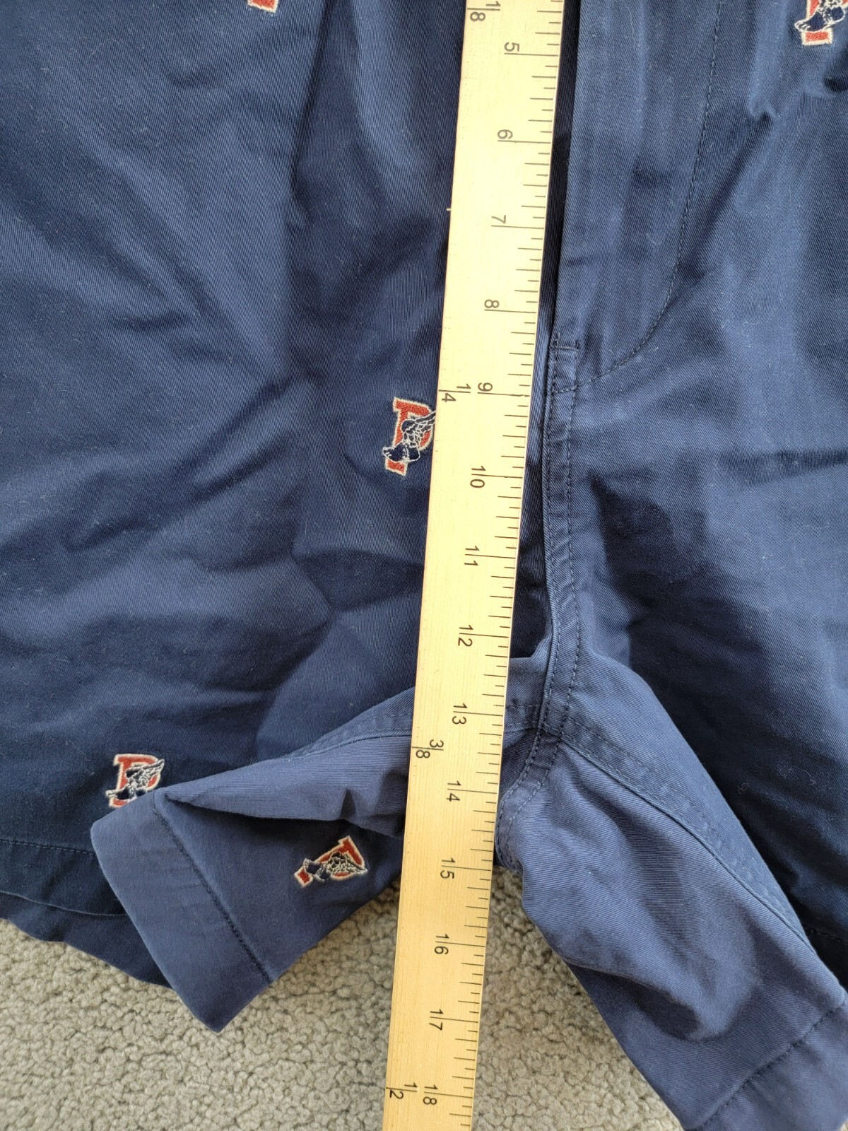 Polo Ralph Lauren 6-Inch Polo Prepster P-Wing Shorts Men's XXL Navy Button Zip - Picture 8 of 18