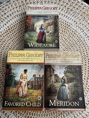 WIDEACRE, FAVORED CHILD & MERIDON BY PHILIPPA GREGORY 3 TPB WIDEACRE TRILOGY SET