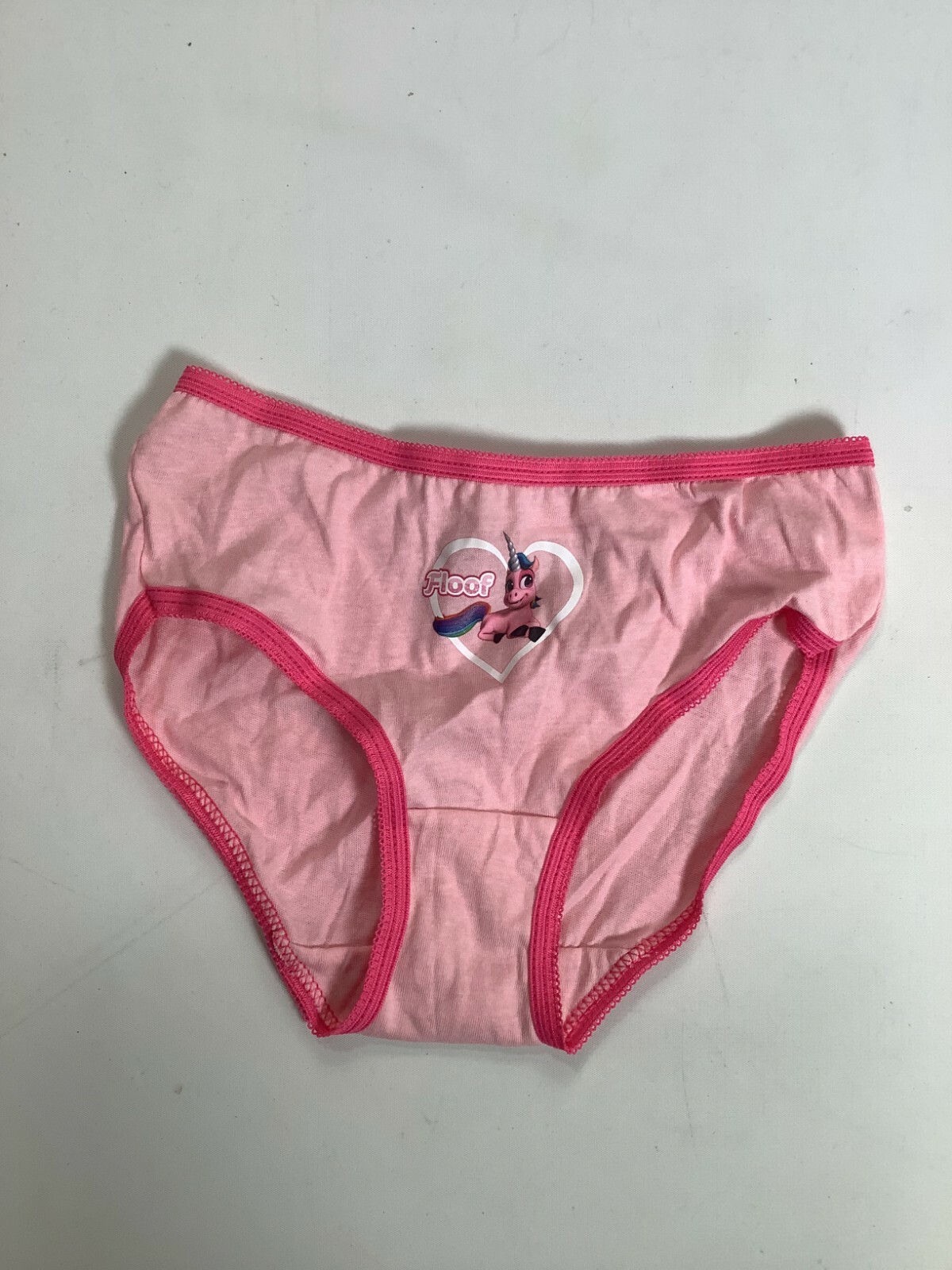 Girls Rainbow Strangers Pink Cotton Briefs Size 6 NEW! - Picture 1 of 4
