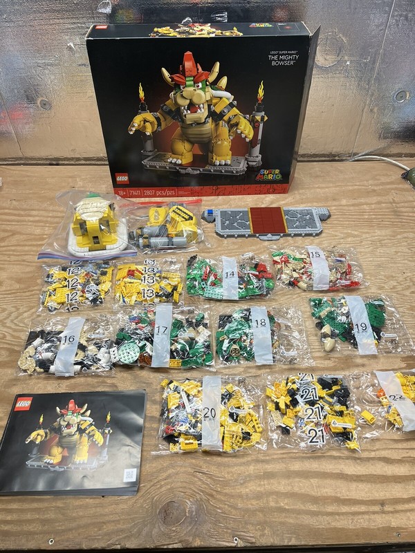 LEGO Super Mario: The Mighty Bowser (71411) USED Sold As