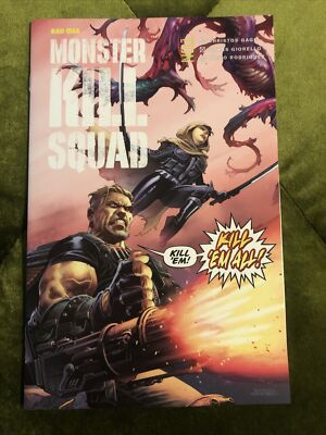  Monster Kill Squad  #1 (2021 Bad Idea) +   Deep Fake  B-Side NM