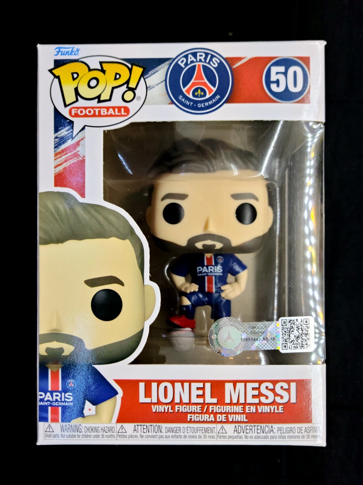 スポーツ Funko Lionel Messi Limited Edition PSG Funko Pop Football Soccer Paris Saint-Germain - Lionel Messi