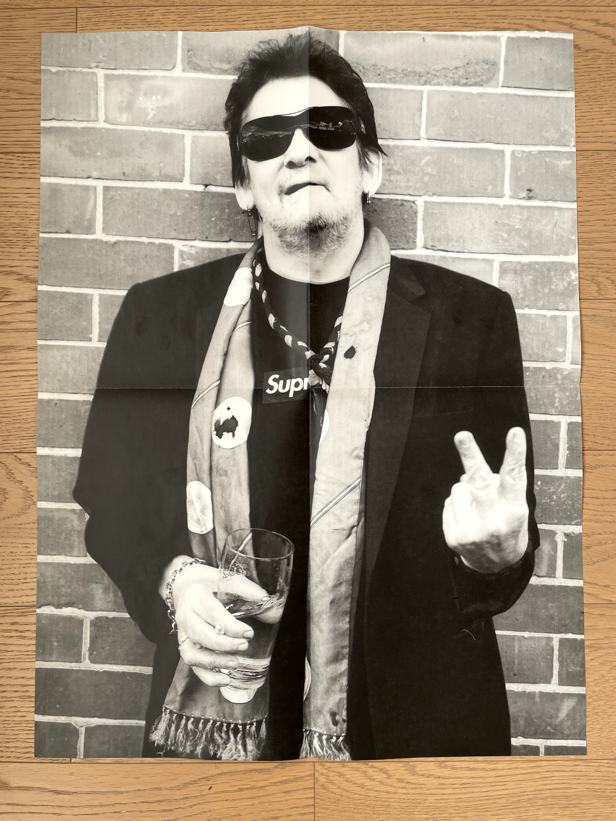 supreme 13aw Shane MacGowan 非売品 ポスター supreme 13aw Shane MacGowan 非売品 ポスター supreme 13aw