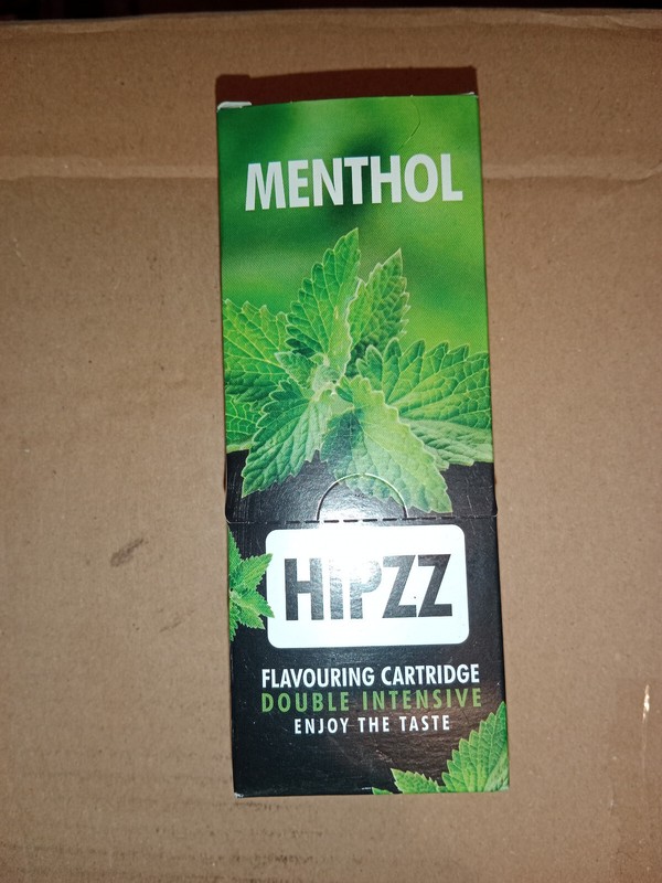 Cartes Aromatiques Hipzz FraÃ®Cheur Menthol - BoÃ®Te De 20