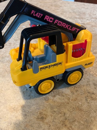 Rokenbok Classic System - RC Forklift Vehicle - Clean & Works Well! Ages 6+! HTF