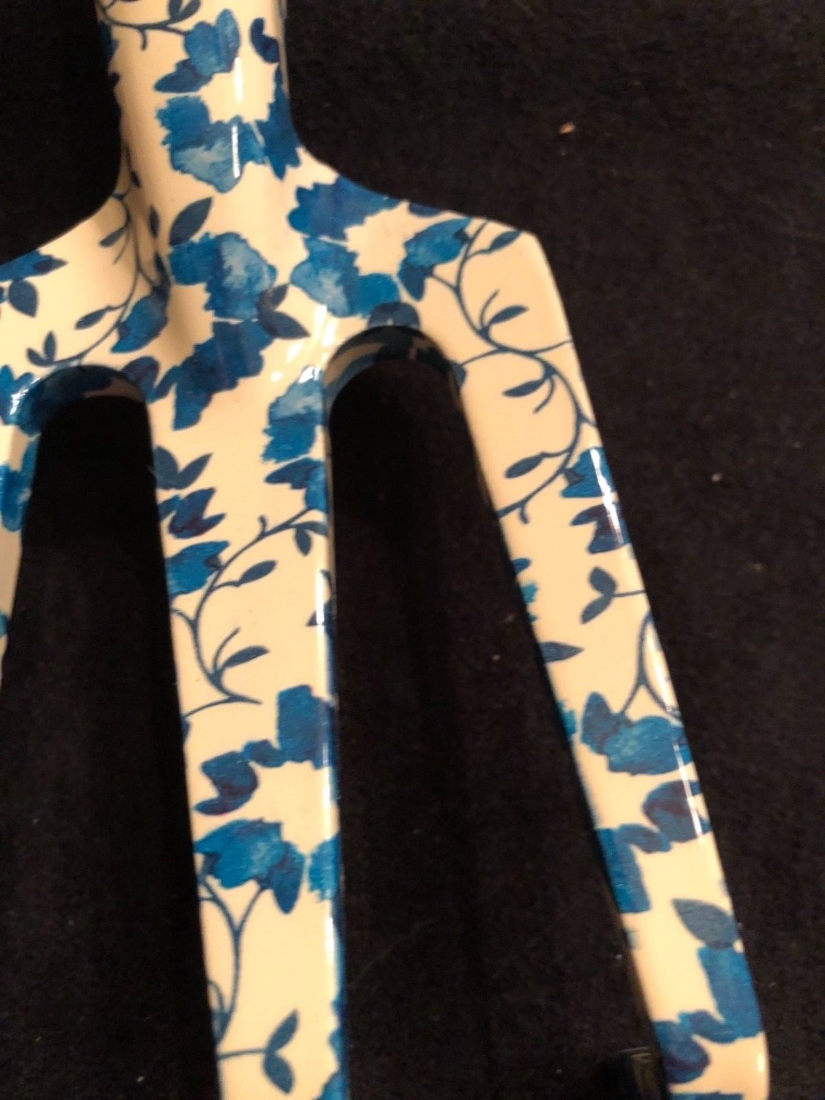 Garden Trowel/Hand Rake Garden Set Blue Enamelware Garden Tool Gift Set NEW