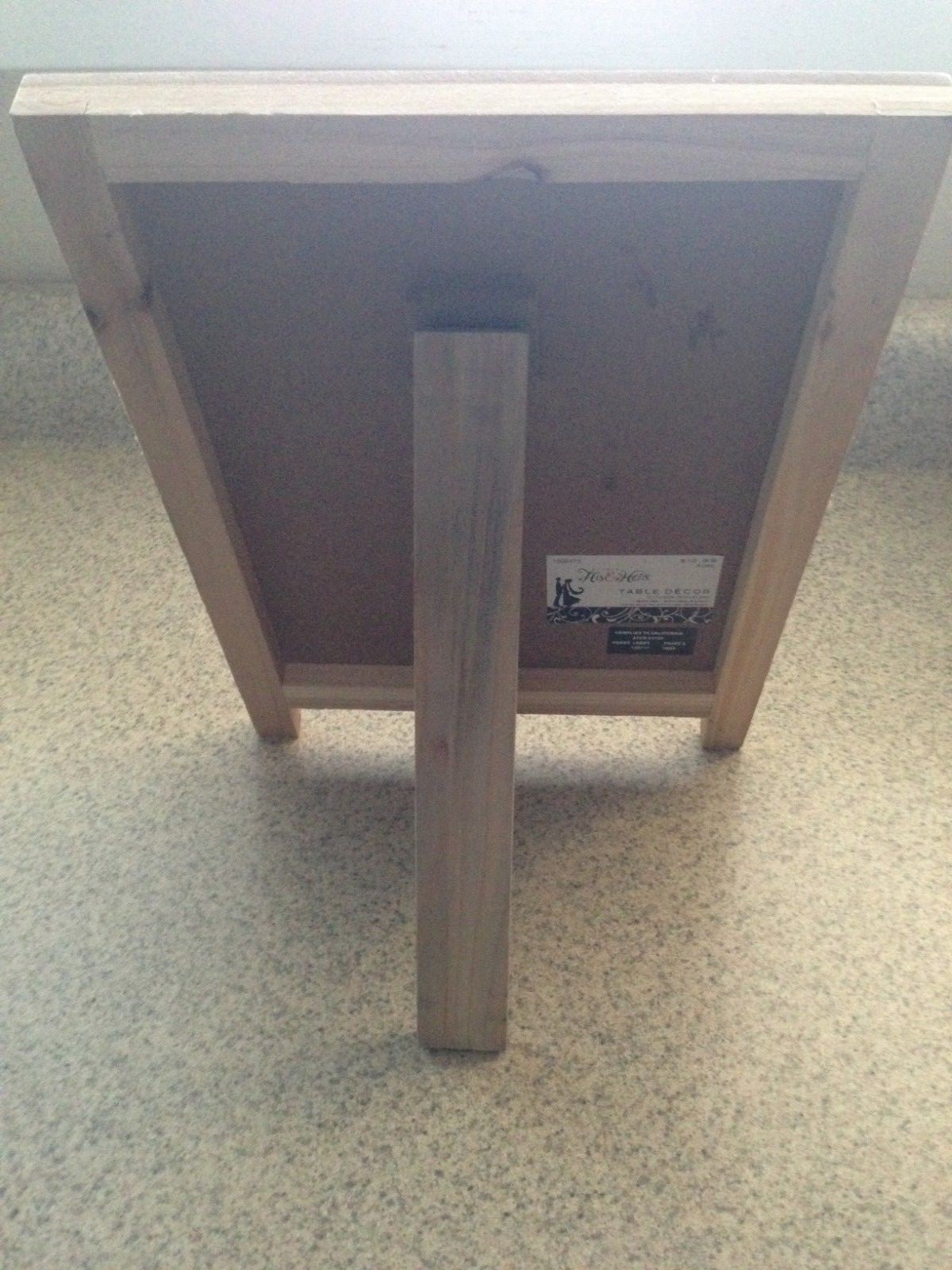 STUDIO HIS & HERS TABLE DECOR 12.17 x 8.62