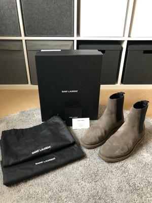david beckham saint laurent boots