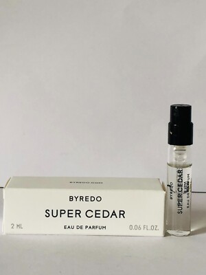 byredo super cedar eau de parfum spray sample 2ml
