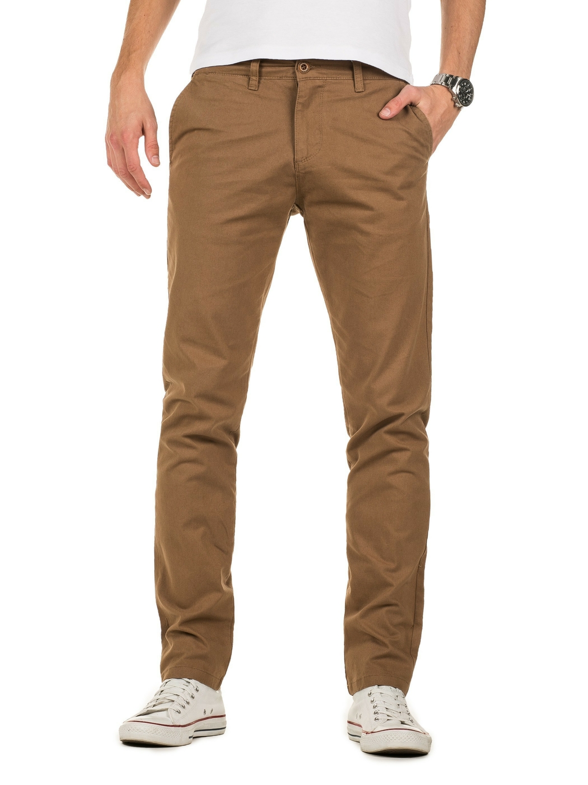 Yazubi Herren Chino Hose M191 Business Casual Chino Pants
